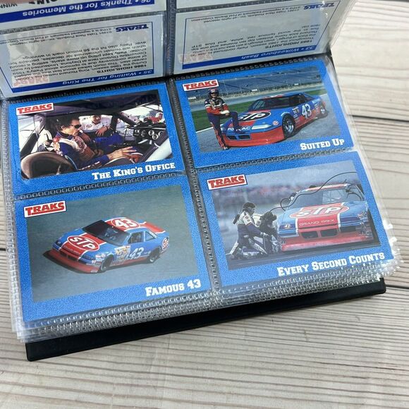 Richard Petty TRAKS 1991 Collector Set- Cards LOT #1-50 All NM in Pro Set Binder - Picture 13 of 16